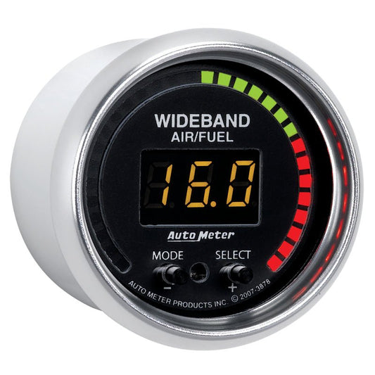 AutoMeter - Autometer GS 52mm AFR or LAMBDA Digital Wideband Air/Fuel Ratio PRO Wideband A/F Kit - Demon Performance