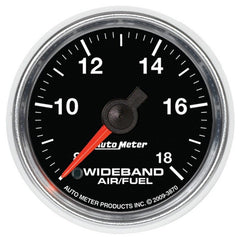 AutoMeter - Autometer GS 52mm Analog 8:1-18:1 Air/Fuel Ratio Wideband Gauge - Demon Performance