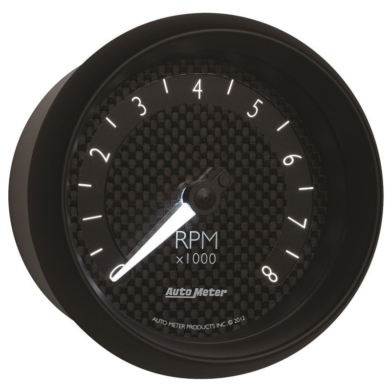 AutoMeter - Autometer GT Series 3-3/8in In Dash 8K RPM Tachometer - Demon Performance