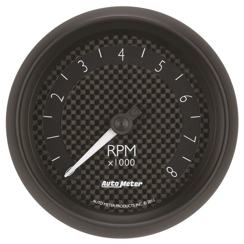 AutoMeter - Autometer GT Series 3-3/8in In Dash 8K RPM Tachometer - Demon Performance
