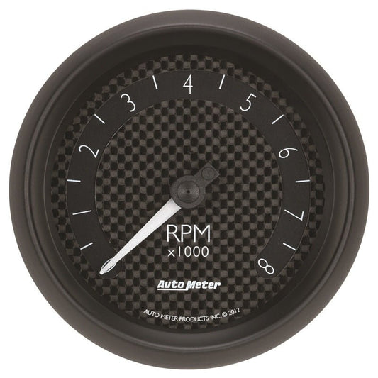 AutoMeter - Autometer GT Series 3-3/8in In Dash 8K RPM Tachometer - Demon Performance