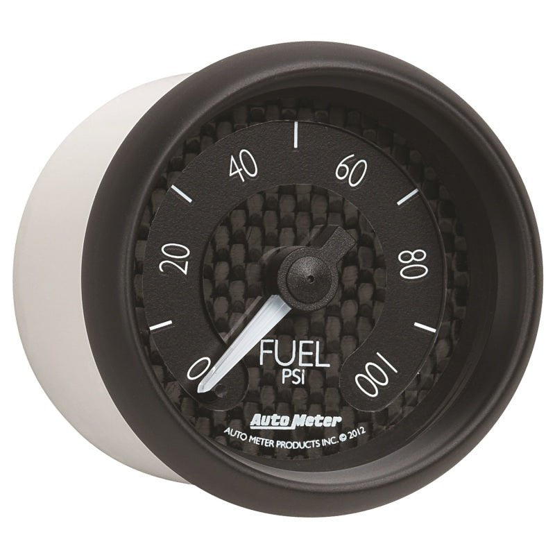 AutoMeter - Autometer GT Series 52mm Full Sweep Electronic 0-100 PSI Fuel Pressure Gauge - Demon Performance
