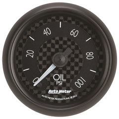 AutoMeter - Autometer GT Series 52mm Full Sweep Electronic 0-100 PSI Oil Pressure Gauge - Demon Performance