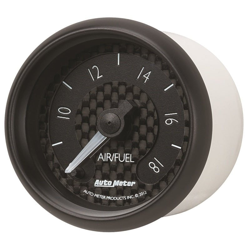 AutoMeter - Autometer GT Series 52mm Full Sweep Electronic 8:1-18:1 AFR Wideband Air/Fuel Ratio Analog - Demon Performance
