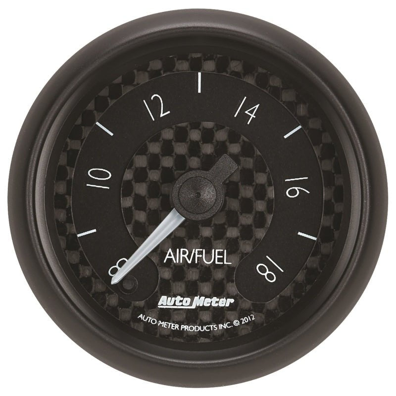 AutoMeter - Autometer GT Series 52mm Full Sweep Electronic 8:1-18:1 AFR Wideband Air/Fuel Ratio Analog - Demon Performance