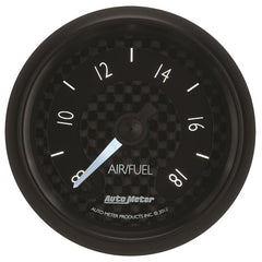 AutoMeter - Autometer GT Series 52mm Full Sweep Electronic 8:1-18:1 AFR Wideband Air/Fuel Ratio Analog - Demon Performance