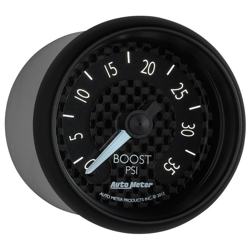 AutoMeter - Autometer GT Series 52mm Mechanical 0-35 psi Boost Gauge - Demon Performance
