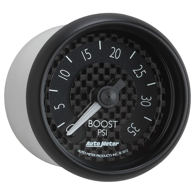 AutoMeter - Autometer GT Series 52mm Mechanical 0-35 psi Boost Gauge - Demon Performance