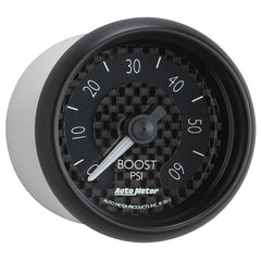 AutoMeter - Autometer GT Series 52mm Mechanical 0-60 psi Boost Gauge - Demon Performance