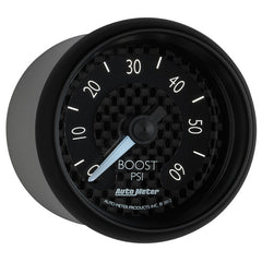 AutoMeter - Autometer GT Series 52mm Mechanical 0-60 psi Boost Gauge - Demon Performance