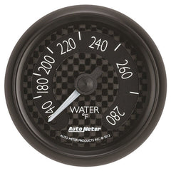 AutoMeter - Autometer GT Series 52mm Mechanical 140-280 Deg F Water Temperature Gauge - Demon Performance