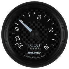 AutoMeter - Autometer GT Series 52mm Mechanical 30 In Hg/30 psi Vacuum/Boost Gauge - Demon Performance