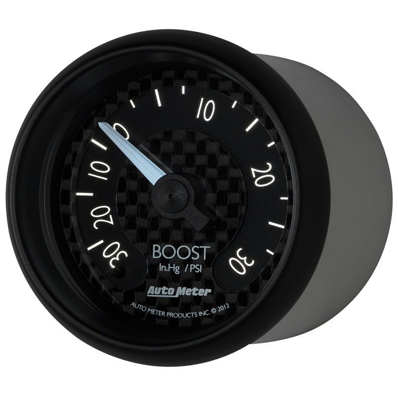 AutoMeter - Autometer GT Series 52mm Mechanical 30 In Hg/30 psi Vacuum/Boost Gauge - Demon Performance