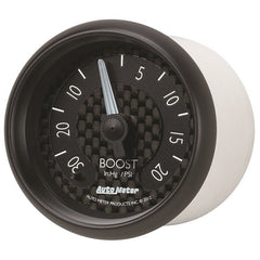 AutoMeter - Autometer GT Series 52mm Mechanicl 30 In Hg/20 psi Vacuum/Boost Gauge - Demon Performance