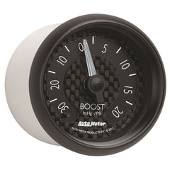 AutoMeter - Autometer GT Series 52mm Mechanicl 30 In Hg/20 psi Vacuum/Boost Gauge - Demon Performance