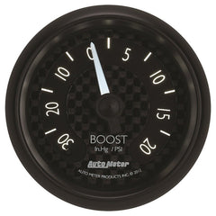 AutoMeter - Autometer GT Series 52mm Mechanicl 30 In Hg/20 psi Vacuum/Boost Gauge - Demon Performance