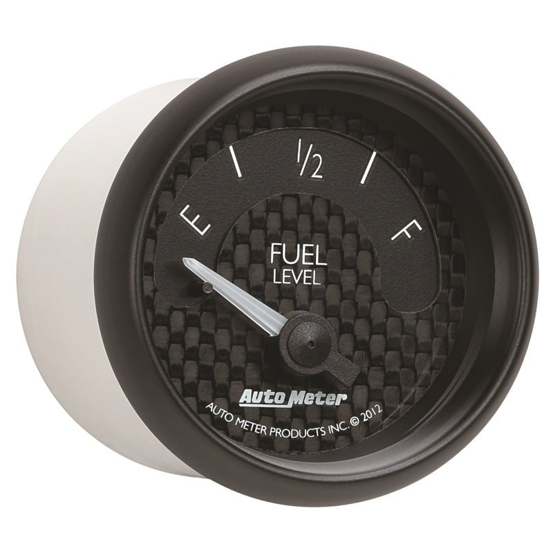 AutoMeter - Autometer GT Series 52mm Short Sweep Electronic 0-90 ohms Fuel Level (For most 65-97 GM) - Demon Performance