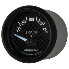 AutoMeter - Autometer GT Series 52mm Short Sweep Electronic 100-250 Deg F Transmission Temperature - Demon Performance