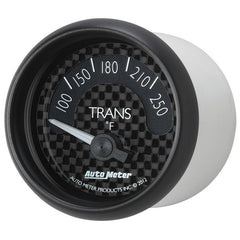 AutoMeter - Autometer GT Series 52mm Short Sweep Electronic 100-250 Deg F Transmission Temperature - Demon Performance