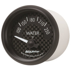 AutoMeter - Autometer GT Series 52mm Short Sweep Electronic 100-250 Deg F Water Temperature - Demon Performance