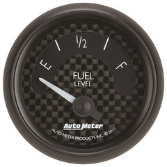 AutoMeter - Autometer GT Series 52mm Short Sweep Electronic 240-33 ohms Fuel Level (For use w/ 3262) - Demon Performance