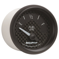 AutoMeter - Autometer GT Series 52mm Short Sweep Electronic 240-33 ohms Fuel Level (For use w/ 3262) - Demon Performance