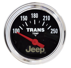 AutoMeter - Autometer Jeep 52.4mm Shortl Sweep Electronic 100-250 Def F Transmission Temperature Gauge - Demon Performance
