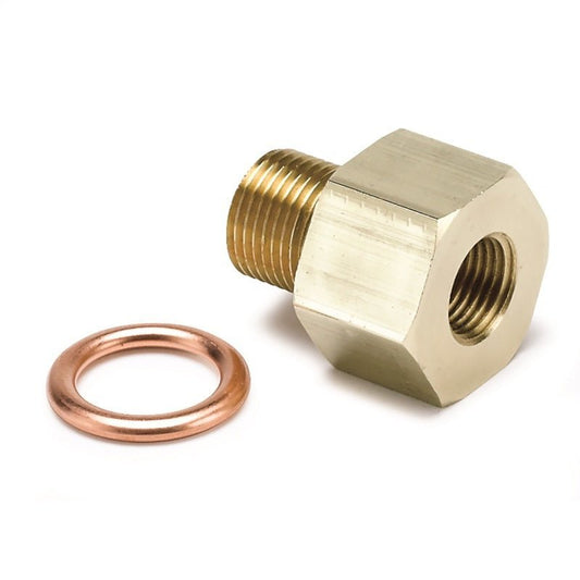 AutoMeter - Autometer Metric Oil Pressure Adapter - 1/8in NPT to M12x1 - Demon Performance