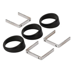 AutoMeter - Autometer or Autogage 2-1/16in Black Angle Rings -- 3 Pack - Demon Performance