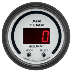 AutoMeter - Autometer Phantom 2-1/16in 0-300 Degree F Digital Dual Air Temp Gauge - Demon Performance