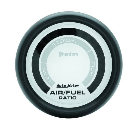 AutoMeter - Autometer Phantom 52mm Electronic Air Fuel Ratio Gauge - Demon Performance