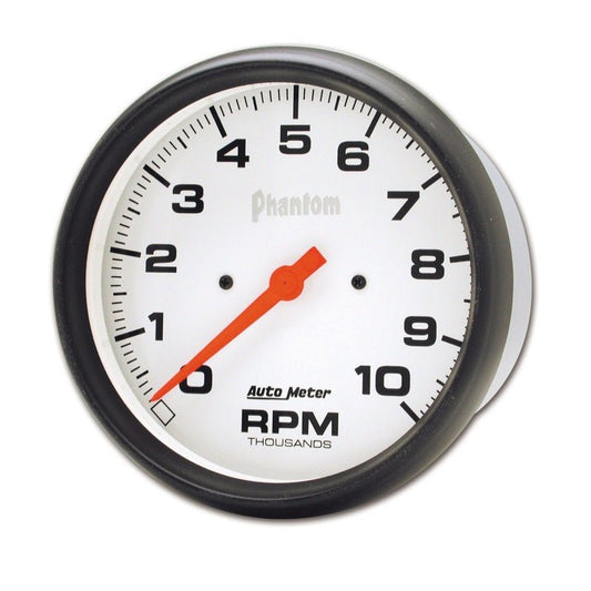AutoMeter - Autometer Phantom 5in 10000 RPM In-Dash Electronic Single Range Tachometer - Demon Performance