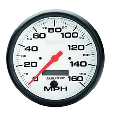 AutoMeter - Autometer Phantom 5in 160 MPH Speedometer Electric Program w/ LCD Odometer - Demon Performance
