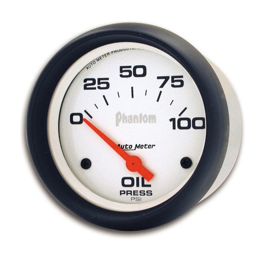 AutoMeter - Autometer Phantom 66.7mm 0-100 PSI SSE Oil Pressure Gauge - Demon Performance