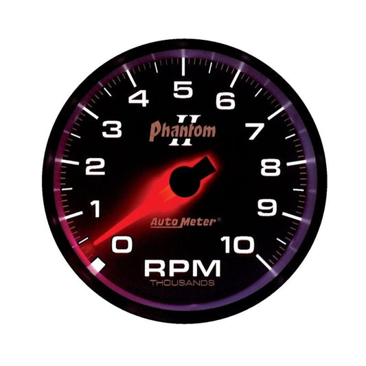 AutoMeter - Autometer Phantom II 3-3/8in 10000 RPM In-Dash Tachometer - Demon Performance