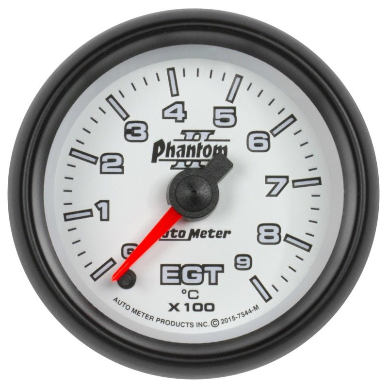 AutoMeter - Autometer Phantom II Gauge Pyrometer (Egt) 2 1/16in 900c Digital Stepper Motor Phantom II - Demon Performance