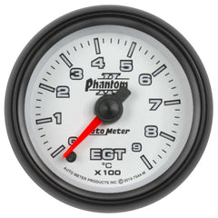 AutoMeter - Autometer Phantom II Gauge Pyrometer (Egt) 2 1/16in 900c Digital Stepper Motor Phantom II - Demon Performance