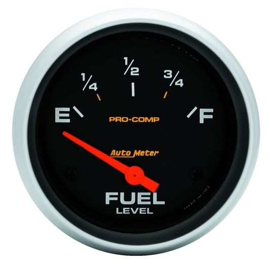 AutoMeter - Autometer Pro-Comp 240E/33F Short Sweep Electronic Fuel Level Gauge - Demon Performance