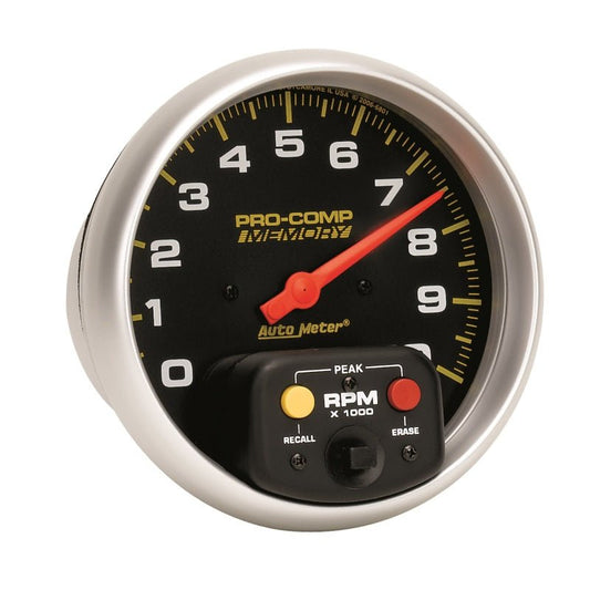 AutoMeter - Autometer Pro-Comp 5 inch 10K RPM with Peak Memory In-Dash Tachometer - Demon Performance