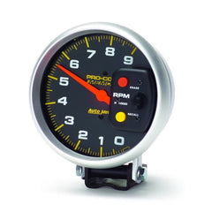 AutoMeter - Autometer Pro-Comp 5in / 0-9K RPM / Pedestal w/Peak Memory Tachometer - Demon Performance