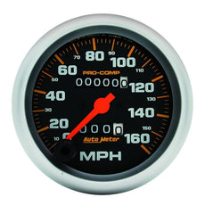 AutoMeter - Autometer Pro-Comp Mechanical Speedometer 3 3/8in 160 mph Gauge - Demon Performance