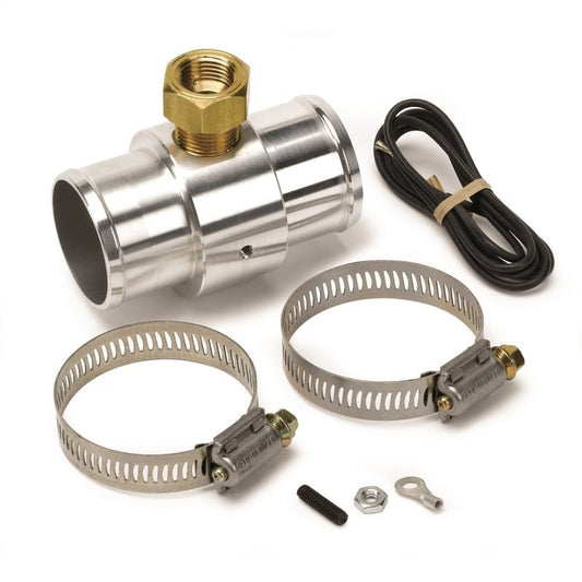 AutoMeter - Autometer Radiator Hose Adapter 1.5in, 0.375in NPTF Female, Aluminum - Demon Performance