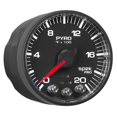 AutoMeter - Autometer Spek-Pro 52.4mm 0-2000F Digital Stepper Motor Pyrometer Gauge - Demon Performance