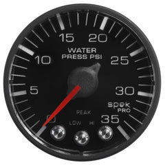 AutoMeter - Autometer Spek-Pro 52.4mm 0-35 PSI Digital Stepper Motor Water Pressue Gauge - Demon Performance