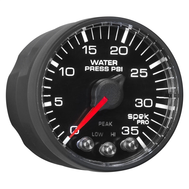 AutoMeter - Autometer Spek-Pro 52.4mm 0-35 PSI Digital Stepper Motor Water Pressue Gauge - Demon Performance