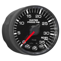 AutoMeter - Autometer Spek-Pro 52.4mm 0-35 PSI Digital Stepper Motor Water Pressue Gauge - Demon Performance