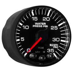 AutoMeter - Autometer Spek-Pro 52.4mm 0-35 PSI Digital Stepper Motor Water Pressue Gauge - Demon Performance