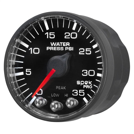 AutoMeter - Autometer Spek-Pro 52.4mm 0-35 PSI Digital Stepper Motor Water Pressue Gauge - Demon Performance