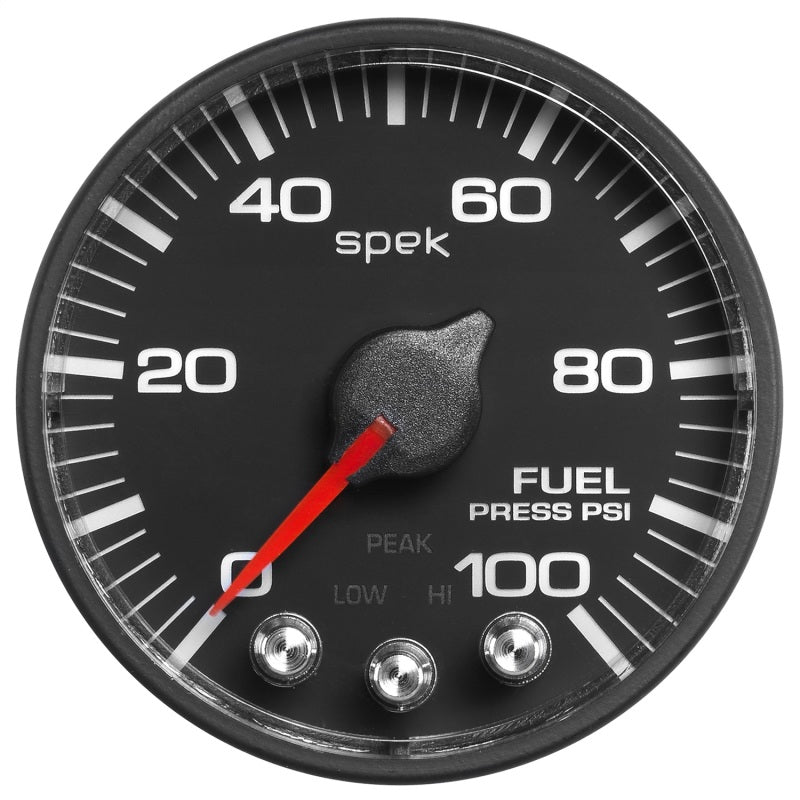 AutoMeter - Autometer Spek-Pro - Nascar 2-1/16in Fuel Press 0- 100 psi Bfb Ecu - Demon Performance