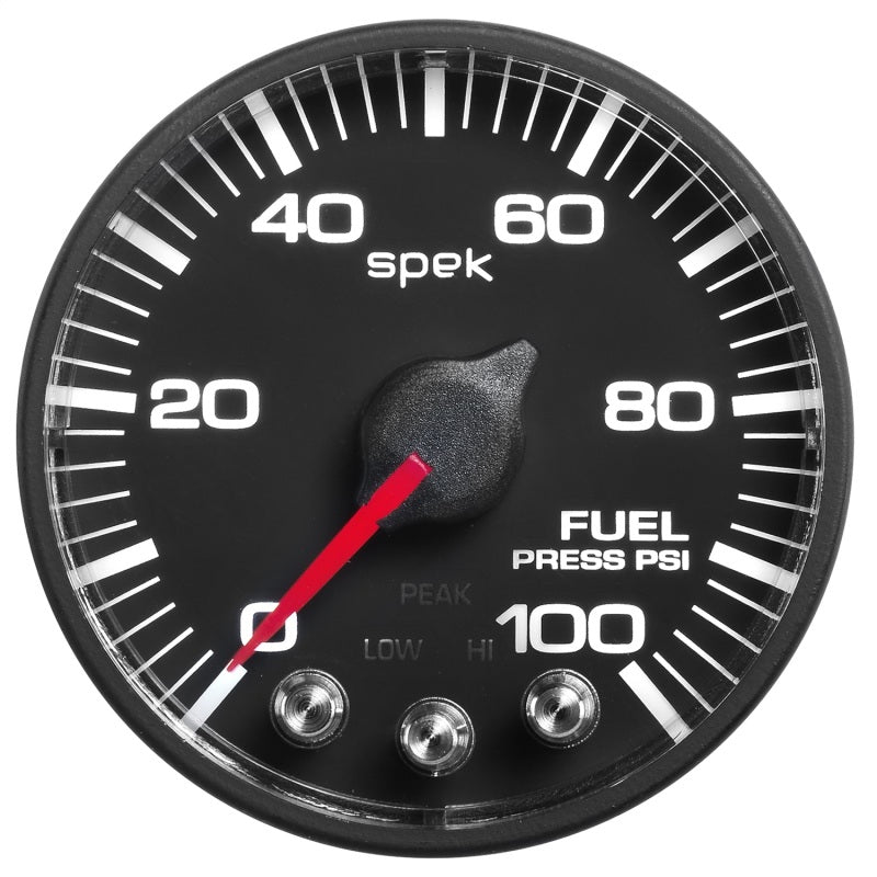 AutoMeter - Autometer Spek-Pro - Nascar 2-1/16in Fuel Press 0- 100 psi Bfb Ecu - Demon Performance